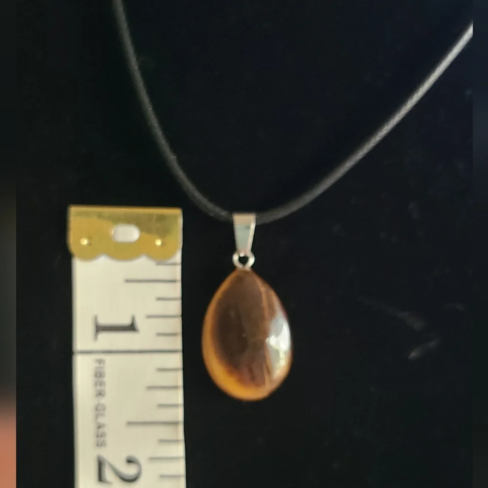 Tiger's Eye Pendant Necklace